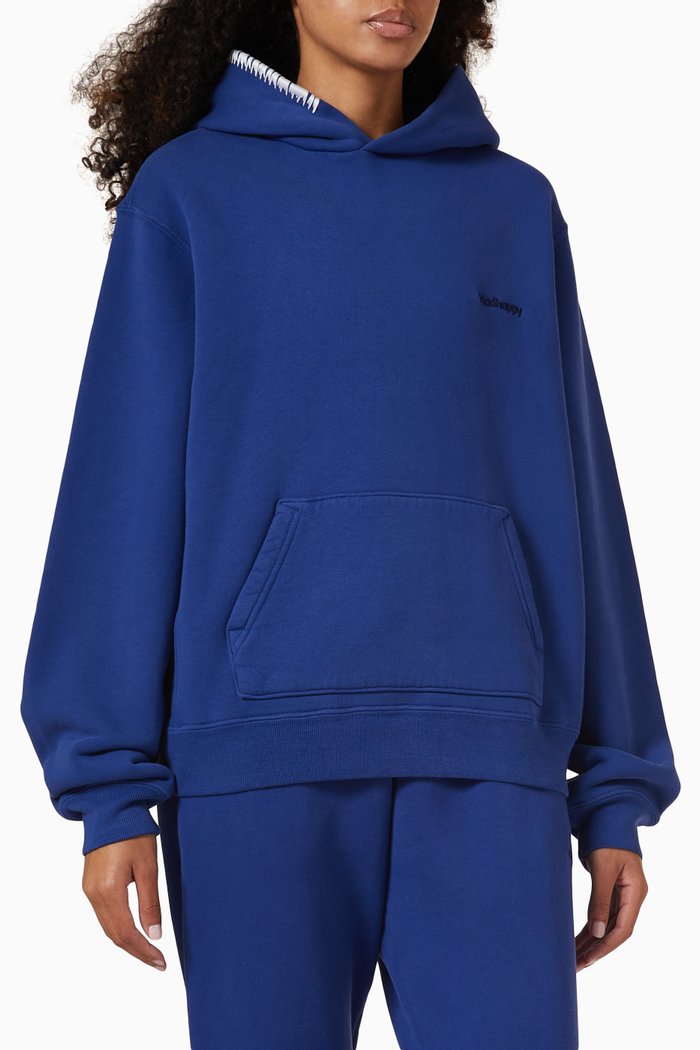 

Classics Hoodie in Cotton-fleece, Blue