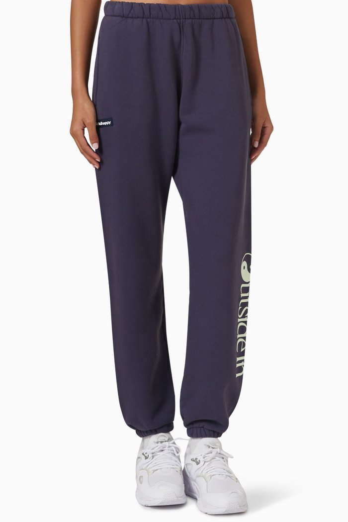 

Outdoors Printed Sweatpants in Cotton-fleece, Blue