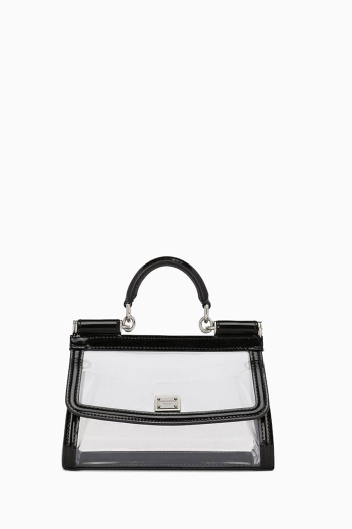 

x KIM Small Sicily Long Bag in PVC, Black