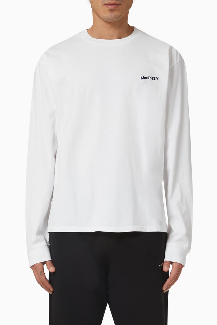 

Classics Long-sleeve T-shirt in Heavy-jersey, White