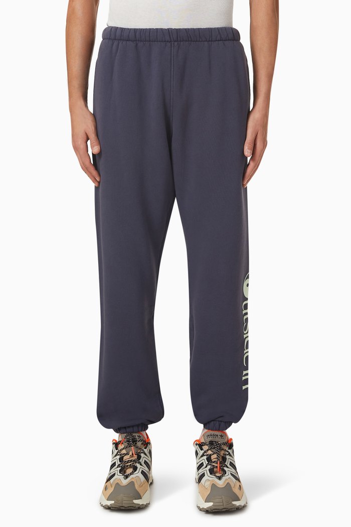 

Outdoors Printed Sweatpants in Cotton-fleece, Blue