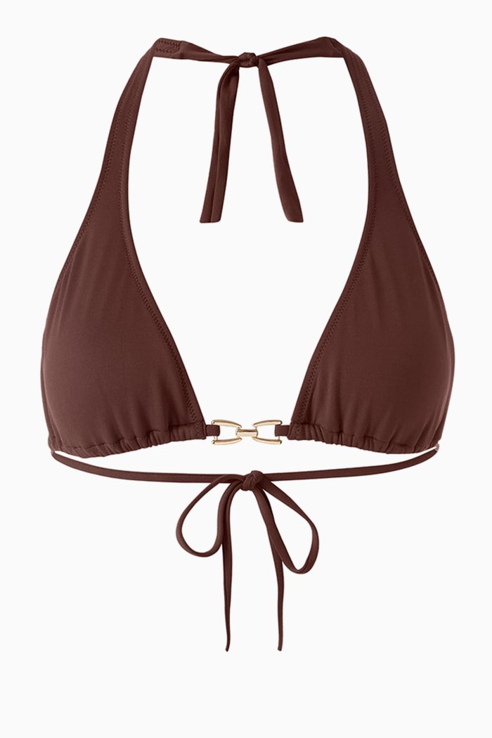 

Bahamas Halter Bikini Bra, Brown