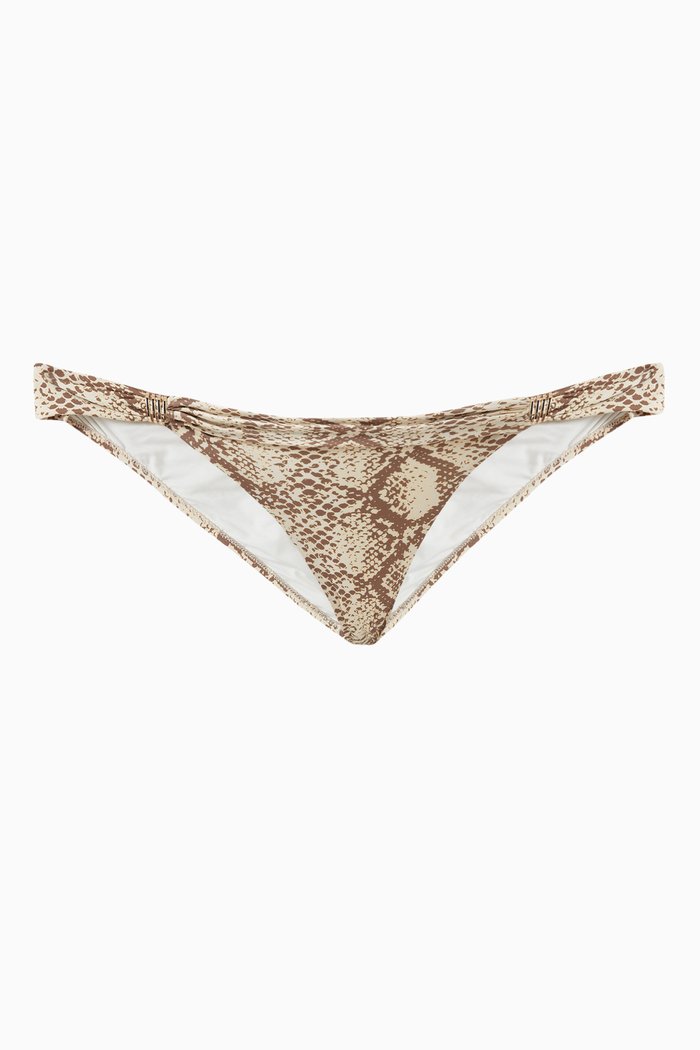 

Grenada Snake Print Bikini Brief, Multicolour