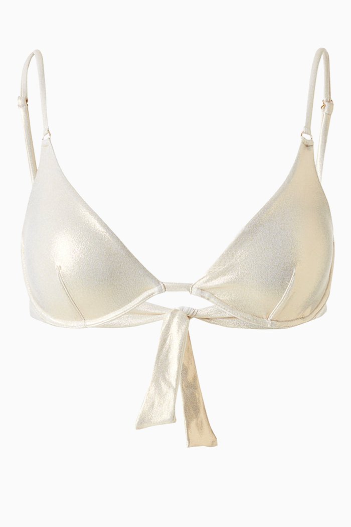 

Key Largo Bikini Bra, Gold