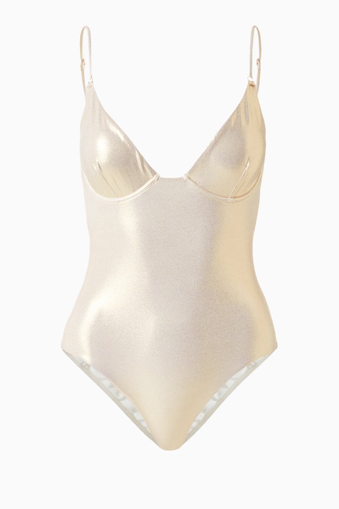 

Seychelles One-piece Swimsuit, Gold