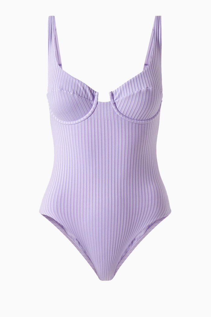

San Remo One-piece Swimsuit, Purple