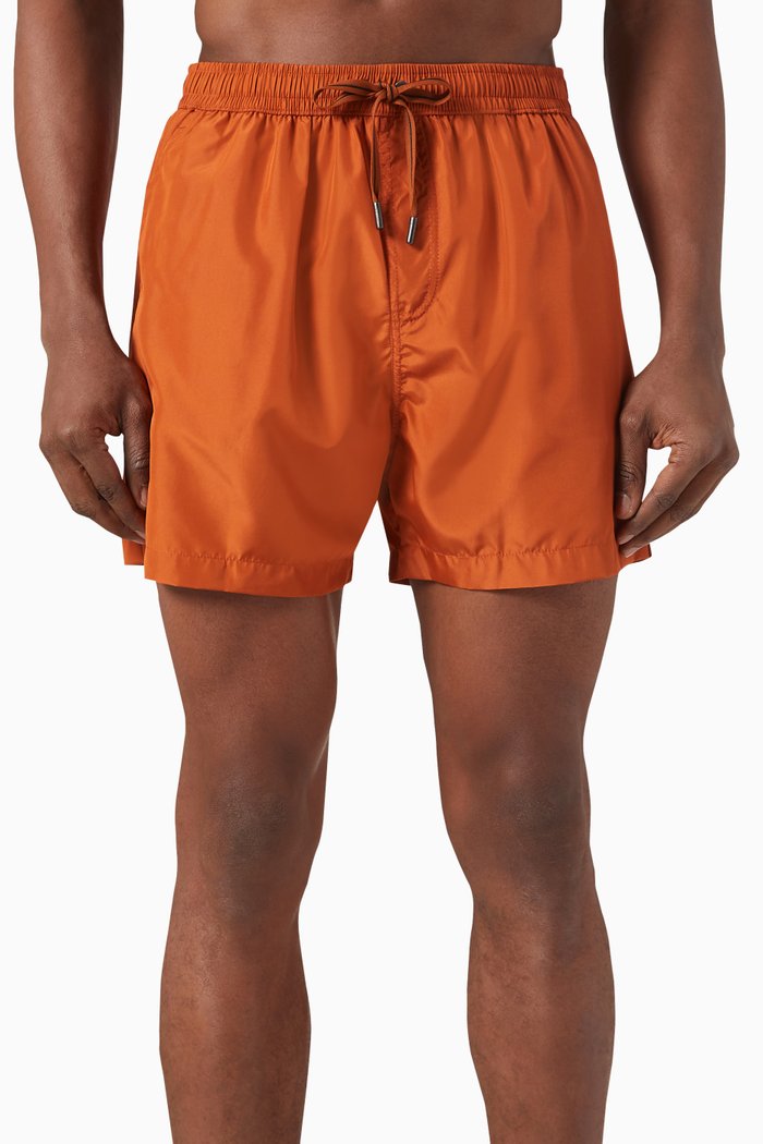 

Swim Shorts in Technical Fabric, Orange