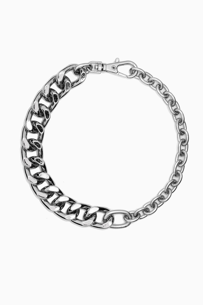 

The Anthony Bracelet in Silver-plated Brass