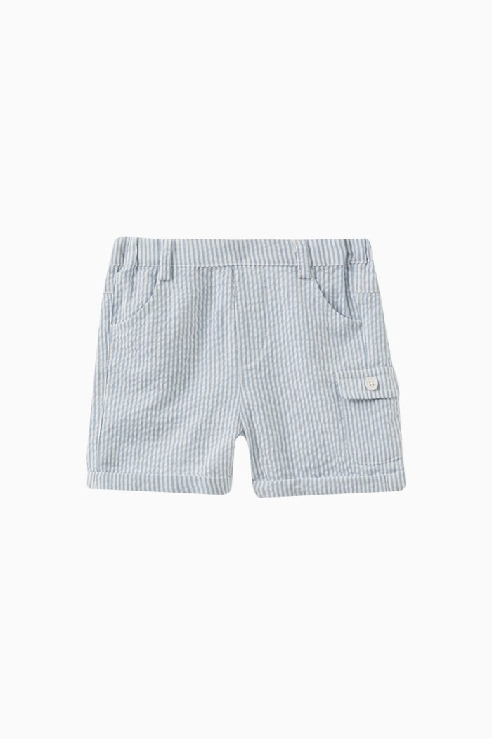 

Cargo Shorts in Cotton, Blue