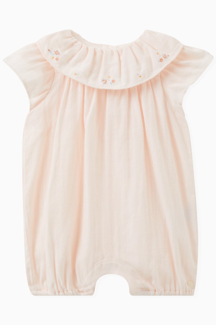 

Short Romper in Cotton, Pink