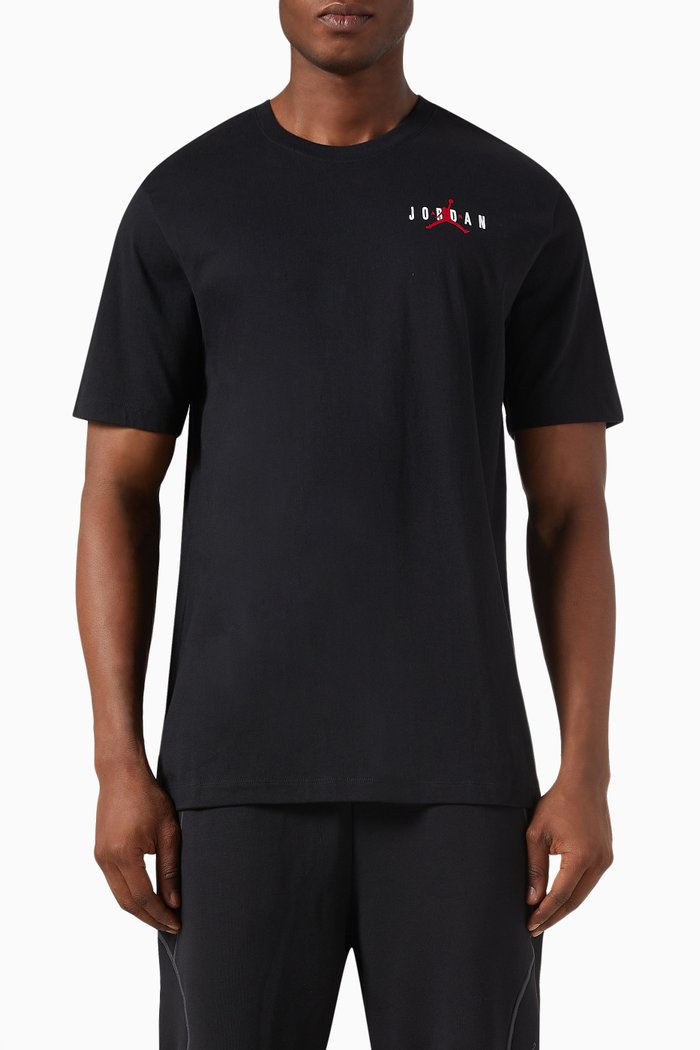 

Logo T-shirt in Cotton Jersey, Black