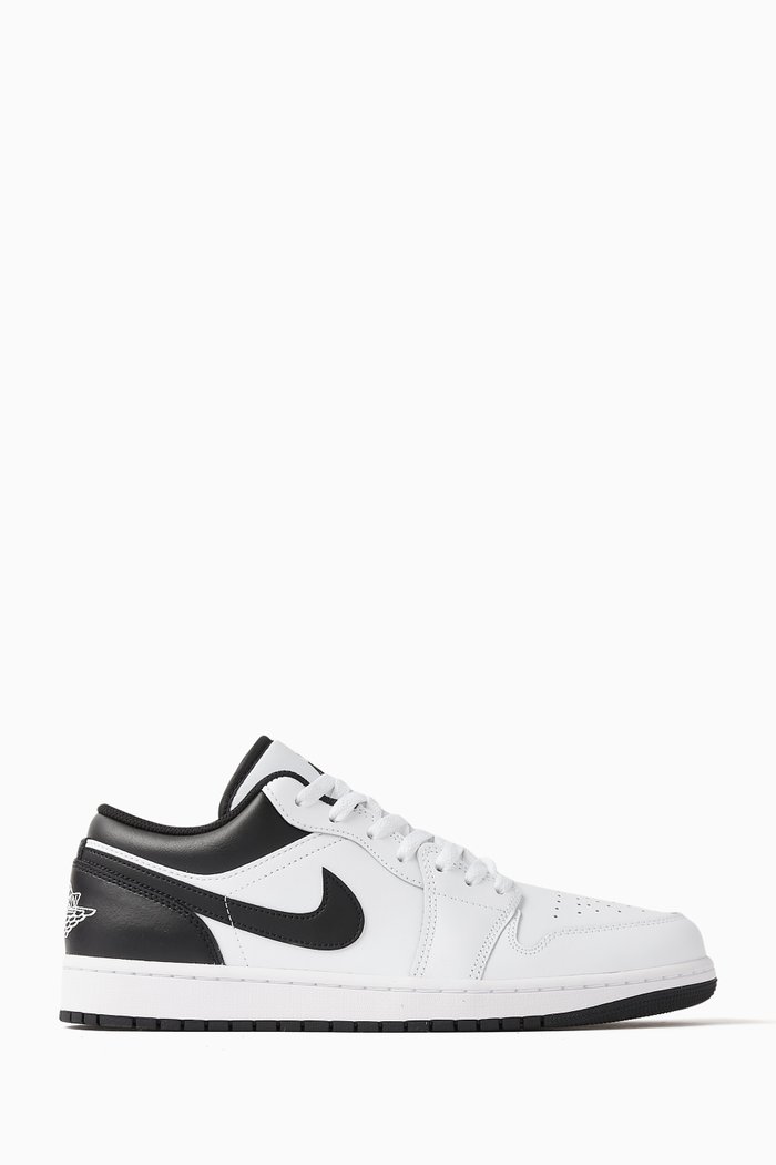 

Air Jordan 1 Low-top Sneakers in Leather, White