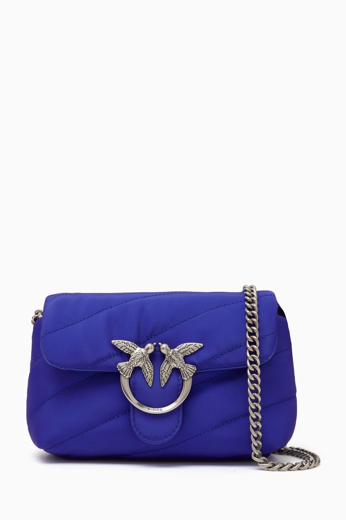 

Love Baby Puff Bag in Recycled Nylon, Blue