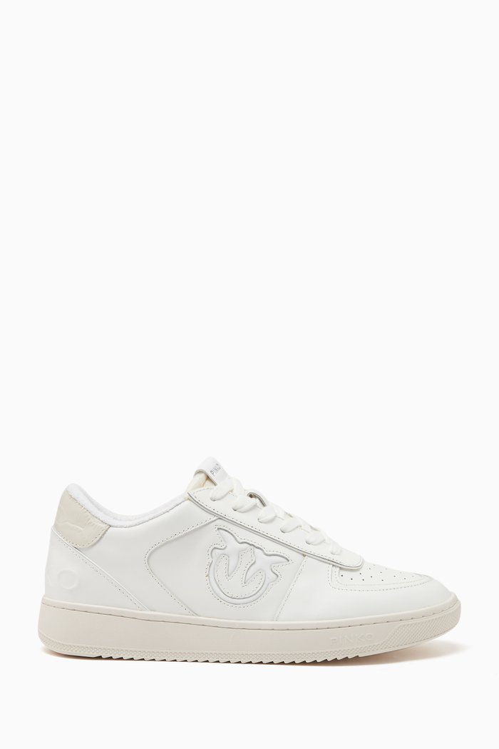 

Bondy Logo Low-top Sneakers in Leather, White