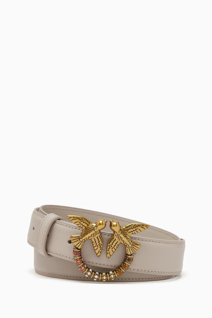 

Love Berry H3 Belt in Leather, Purple