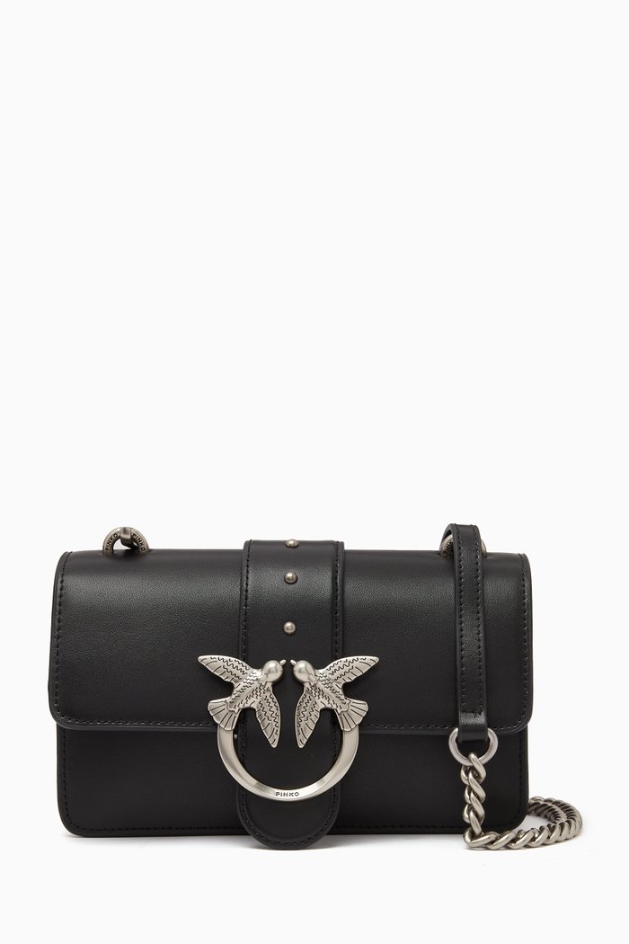 

Mini Love One Bag in Leather, Black