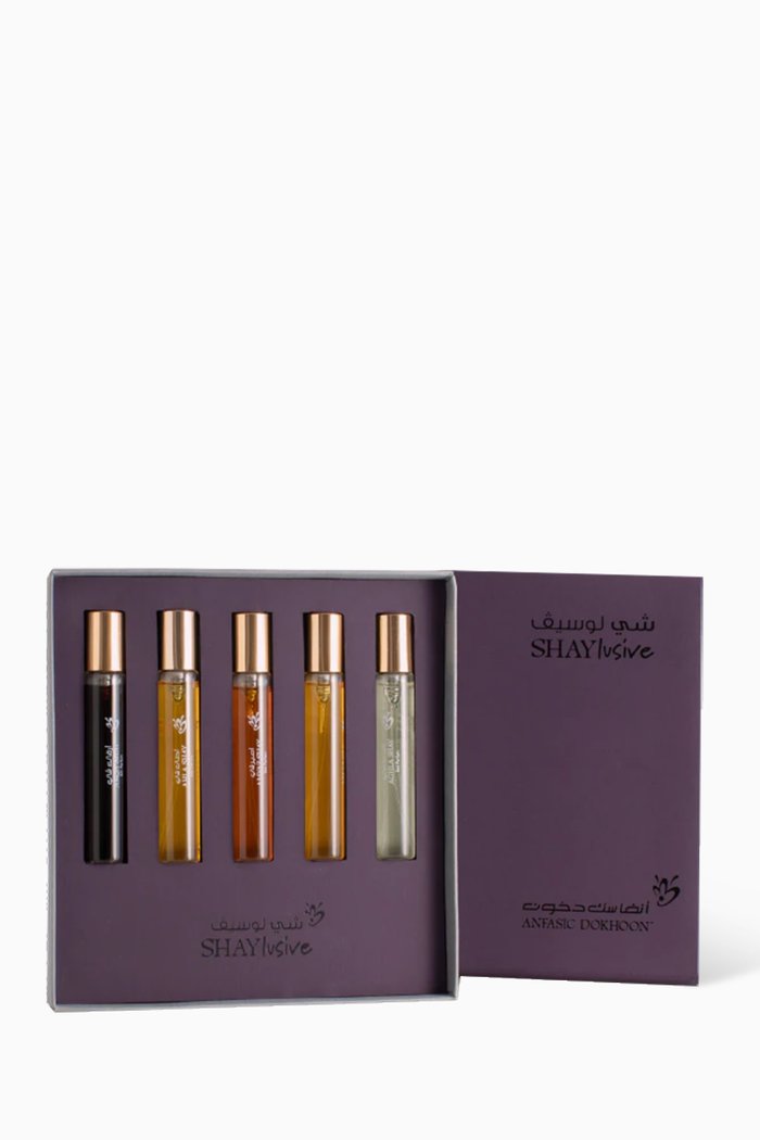 

Shay'lusive Perfume Set, 5 x 5ml, Multicolour