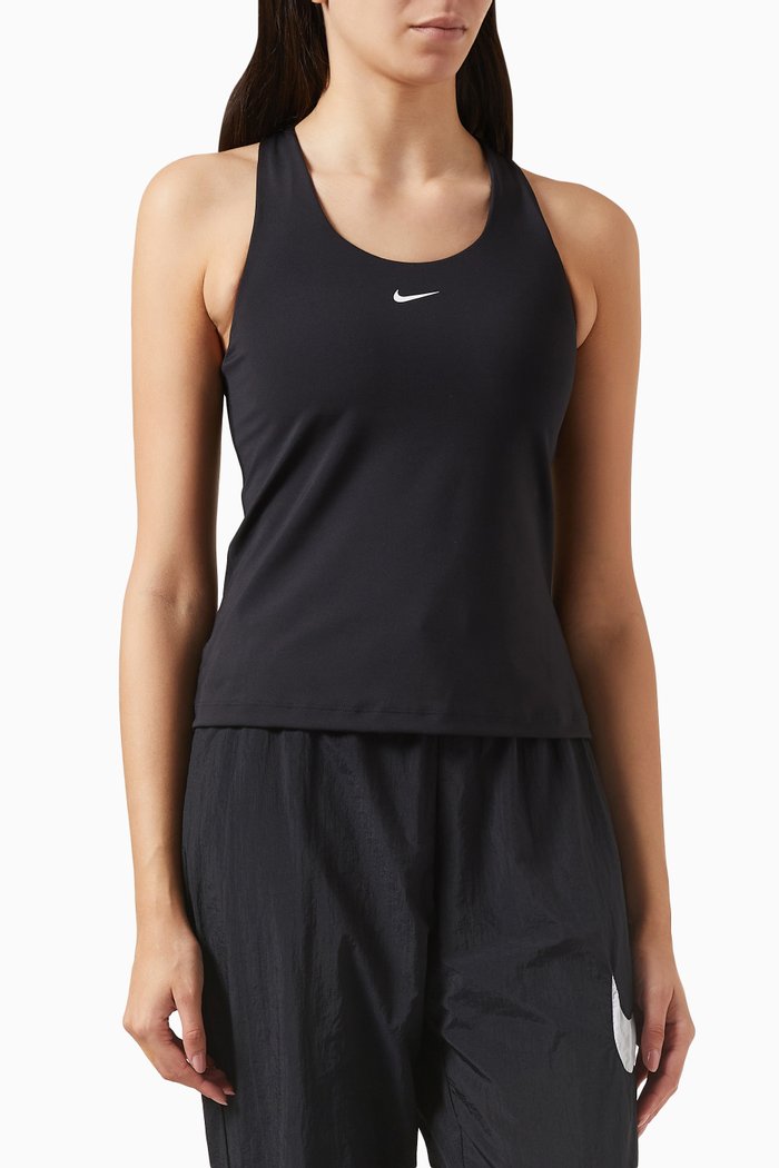 

Dri-FIT Padded Tank Top in Jersey, Black