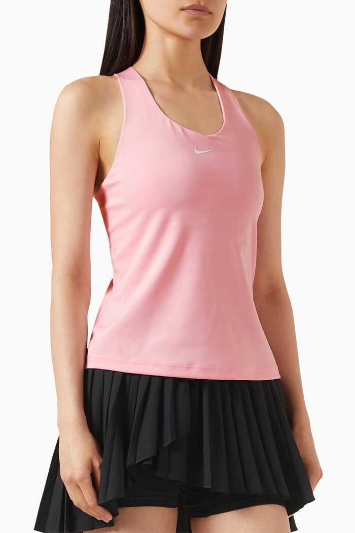 

Dri-FIT Padded Tank Top in Jersey, Pink
