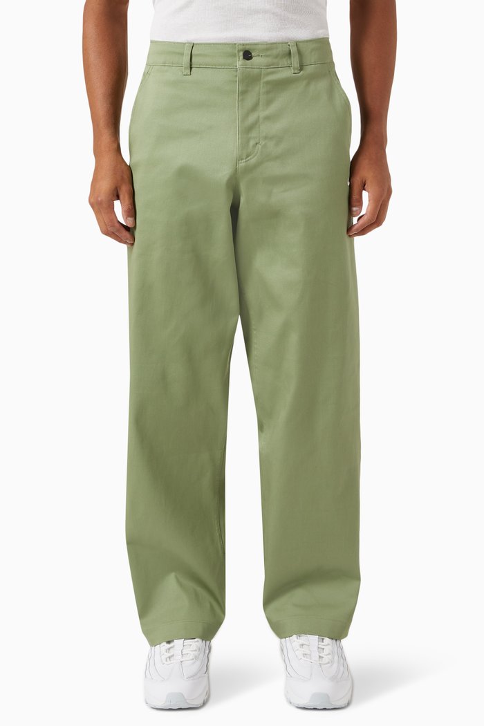 

Chinos in Cotton, Green
