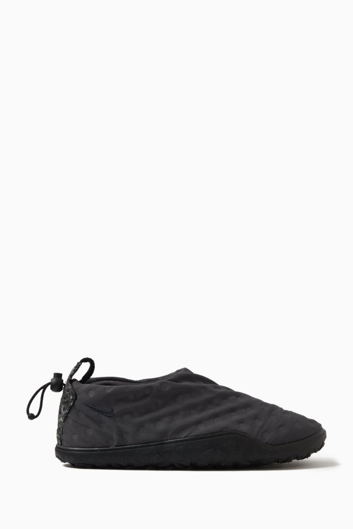 ACG Moc Sneakers in Textile & Rubber, Black