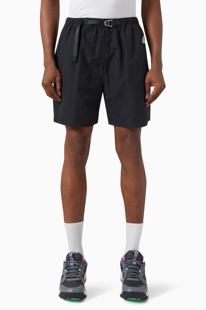 ACG Trail Shorts in Nylon, Black