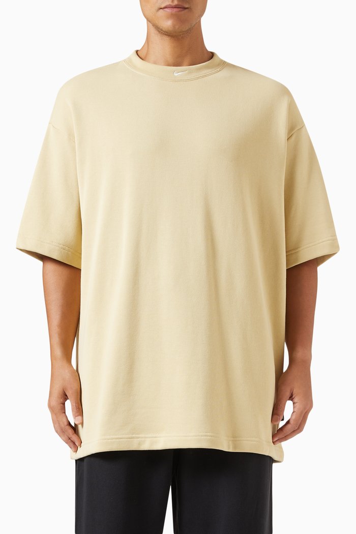 

Oversized T-shirt in Cotton Jersey, Yellow
