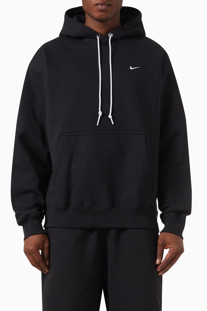 

Logo Hoodie in Fleece, Black
