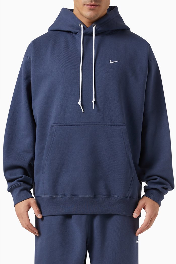 

Logo Hoodie in Fleece, Blue