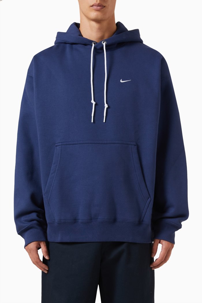 

Logo Hoodie in Fleece, Blue