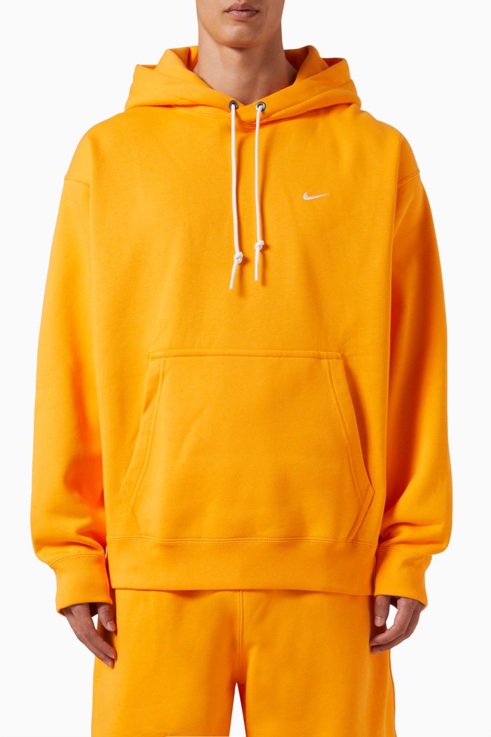 

Logo Hoodie in Fleece, Orange