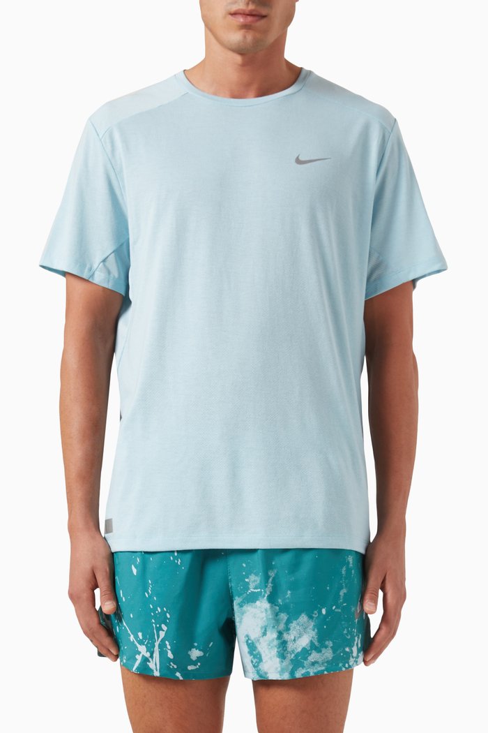 

Dri-Fit Run Division Rise 365 T-Shirt in Nylon, Blue