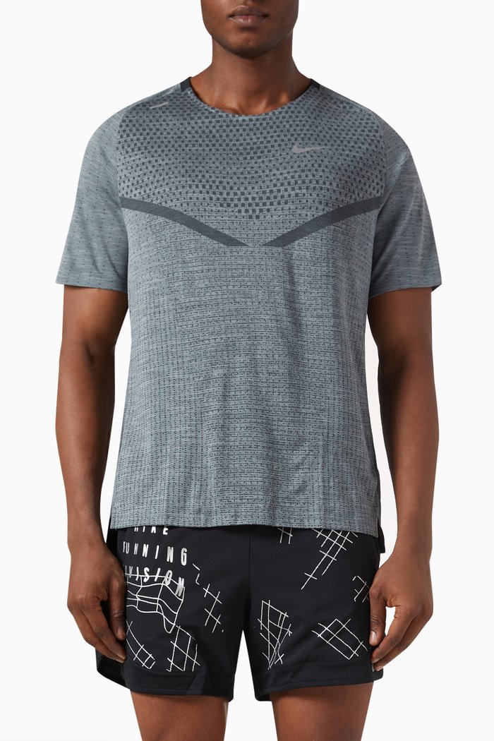 

Dri-FIT ADV Techknit Ultra T-shirt in Recycled Nylon, Black