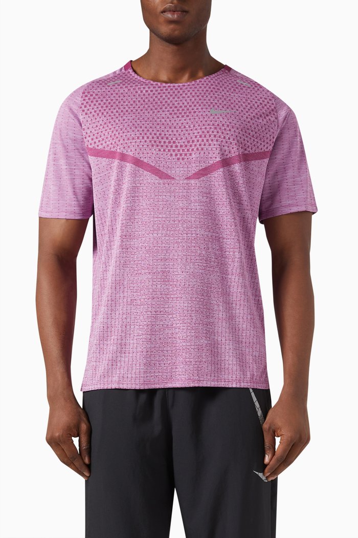 

Dri-FIT ADV Techknit Ultra T-shirt in Recycled Nylon, Purple