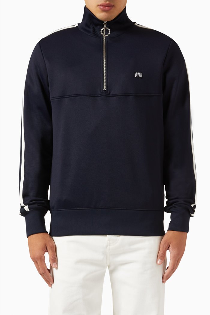 Fly Sweatshirt in Polyamide Blend, Blue