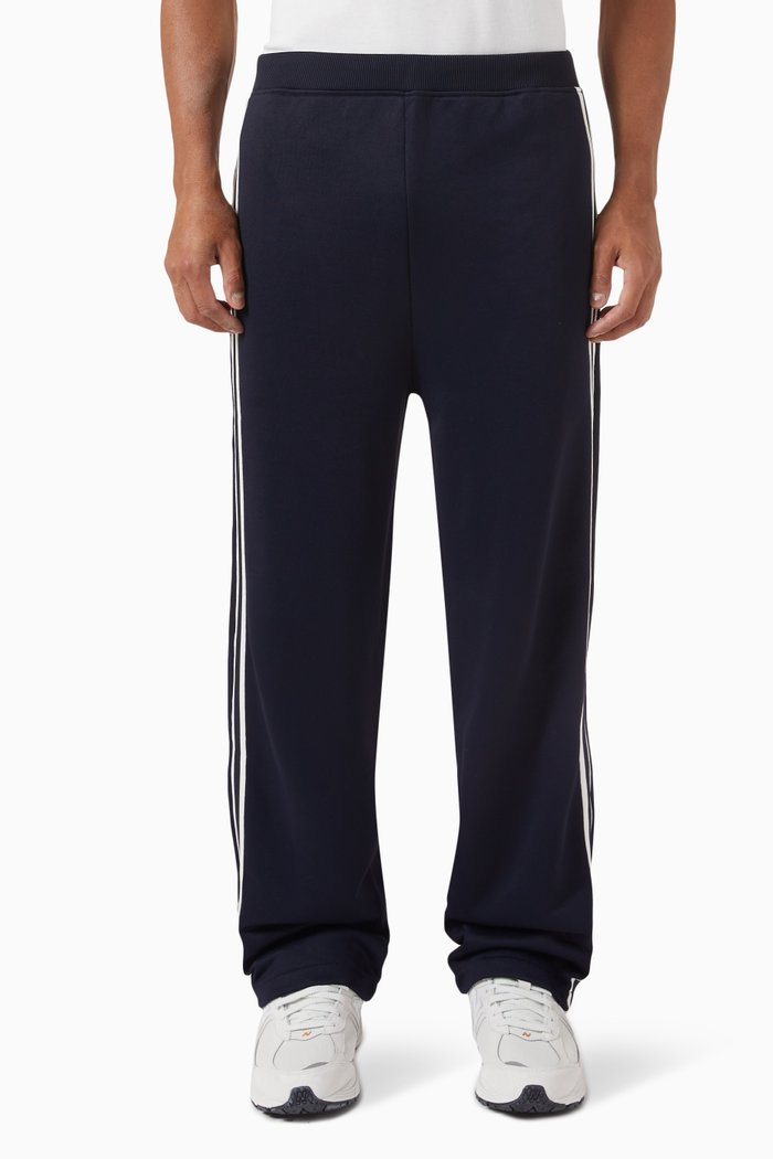 

Logo Patch Track Pants in Polyamide Blend, Blue