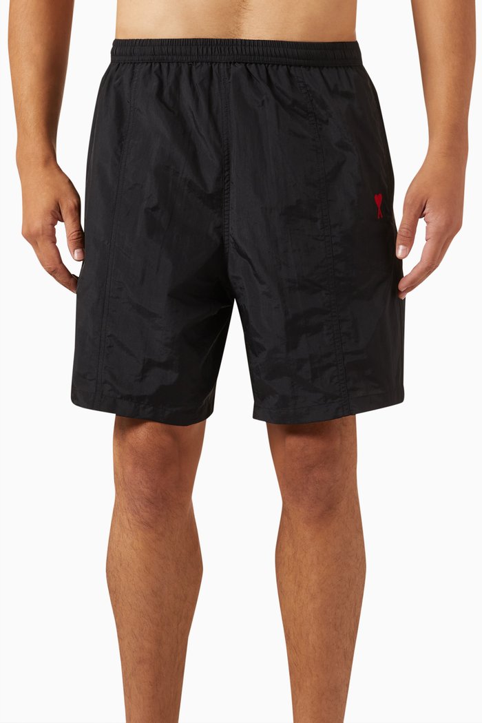 

Logo Swim Shorts in Nylon, Black