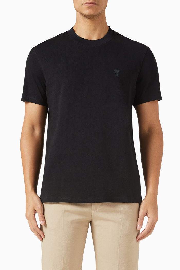 

ADC T-shirt in Cotton Jersey, Black