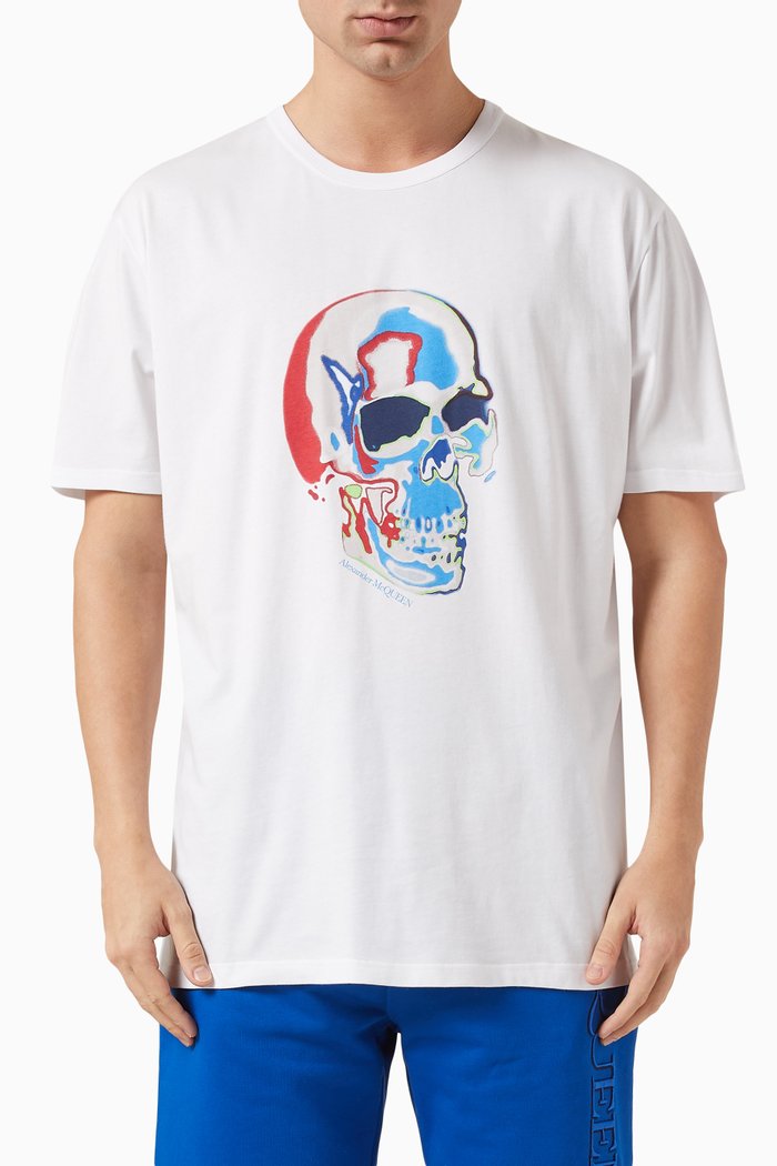 

Skull T-shirt in Cotton Jersey, Multicolour