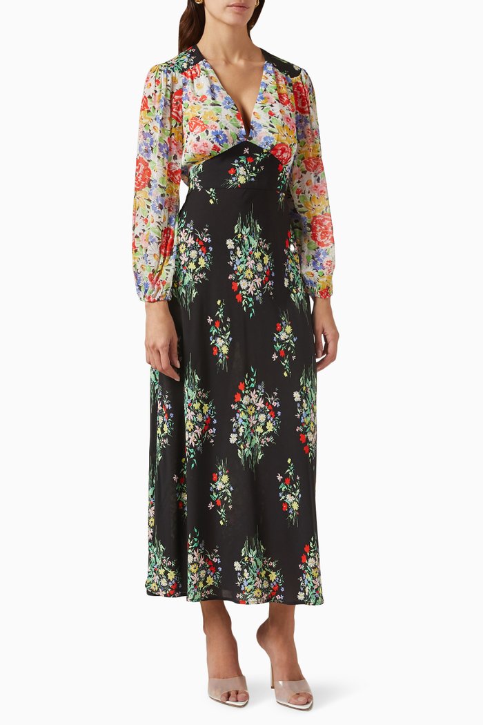 

Kaila Dress in Viscose, Black