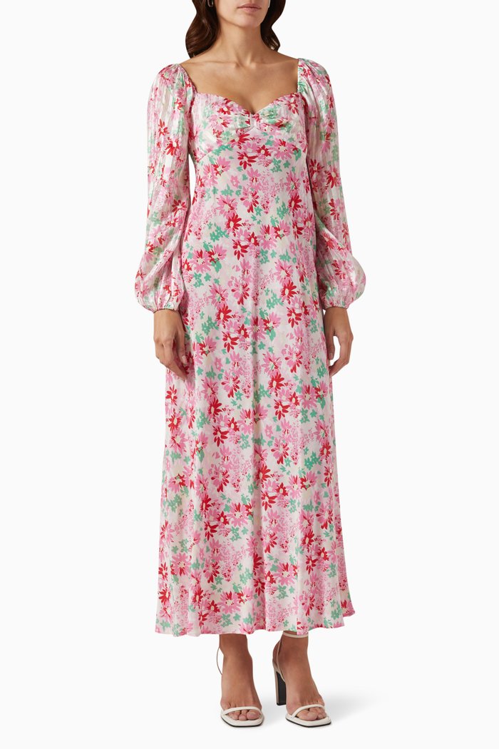 

Gio Dress in Silk, Pink