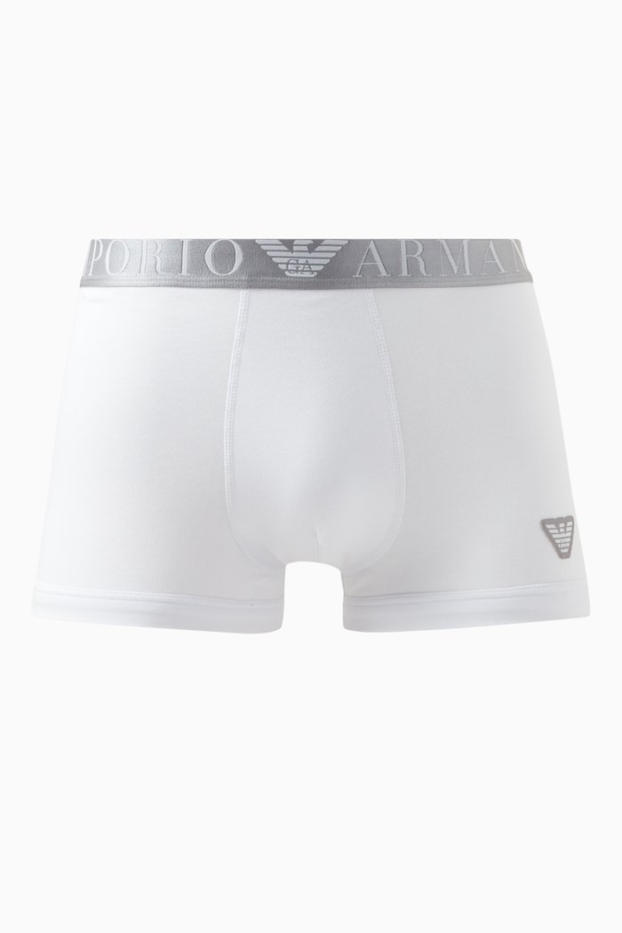 

T37 Boxers in Cotton Jersey, White