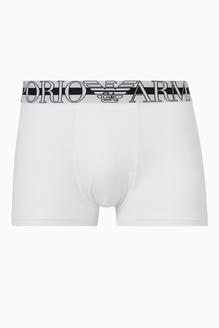 

T37 Boxers in Cotton Jersey, White