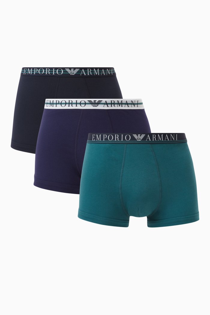 

T39 Boxers Set in Cotton Jersey, Blue