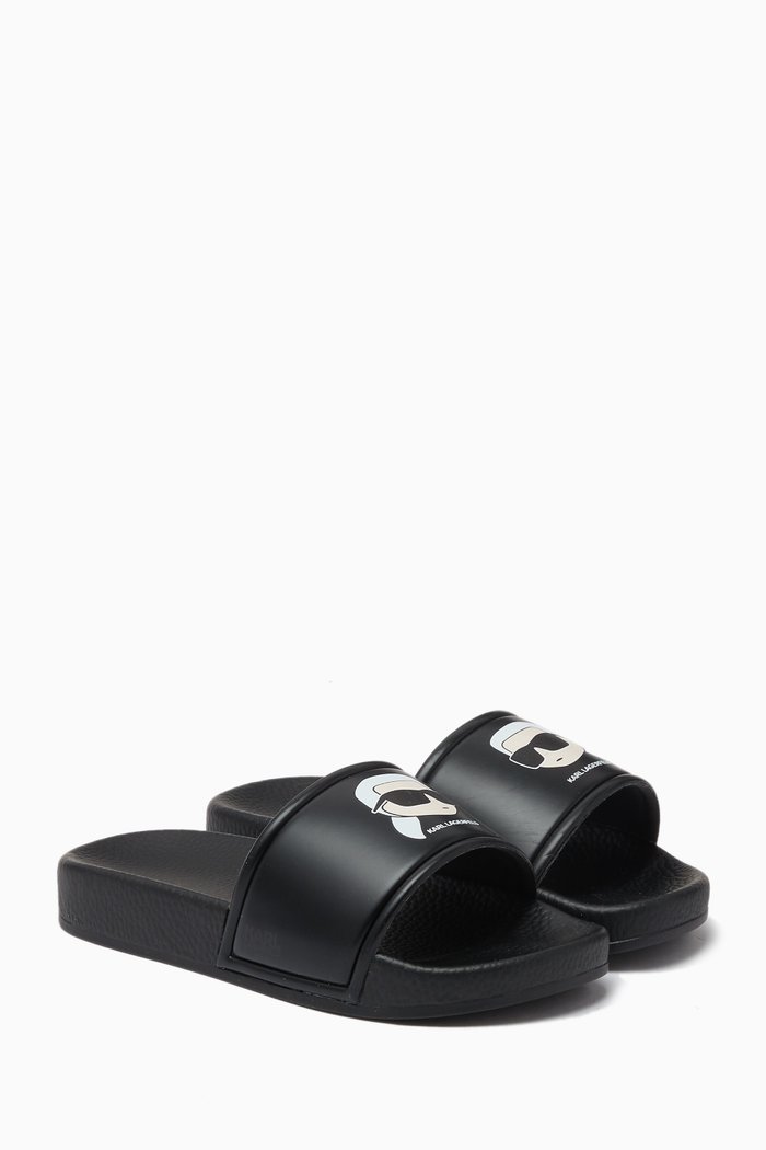 

Karl Illustration Slides in Rubber, Black
