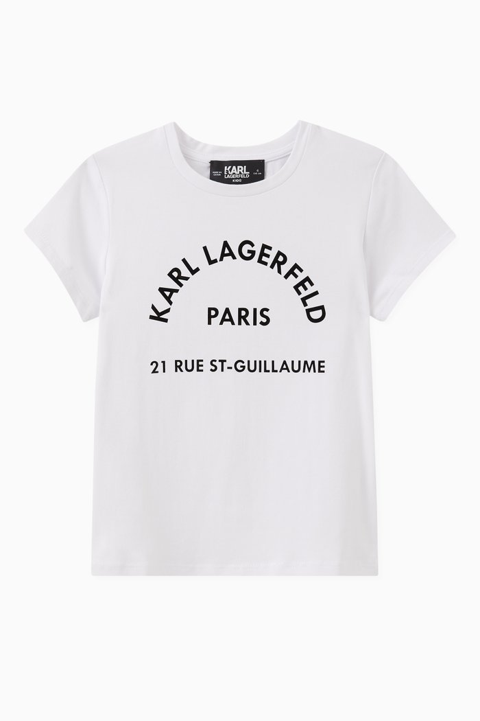 

Logo-print T-shirt in Cotton-blend, White