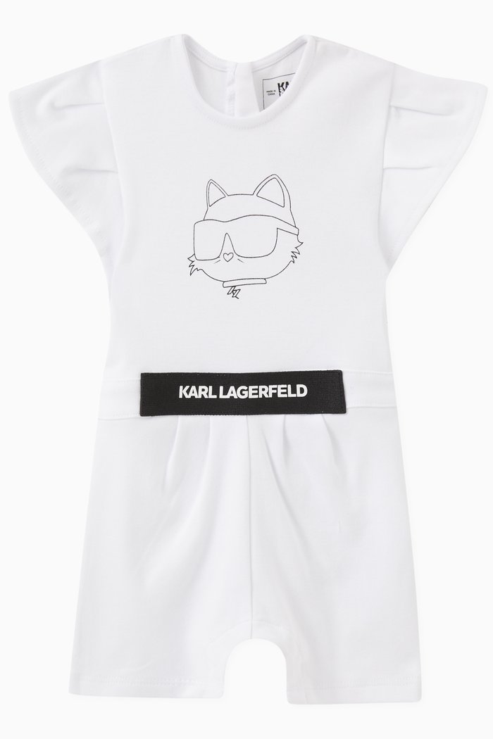 

Choupette Dress in Cotton, White