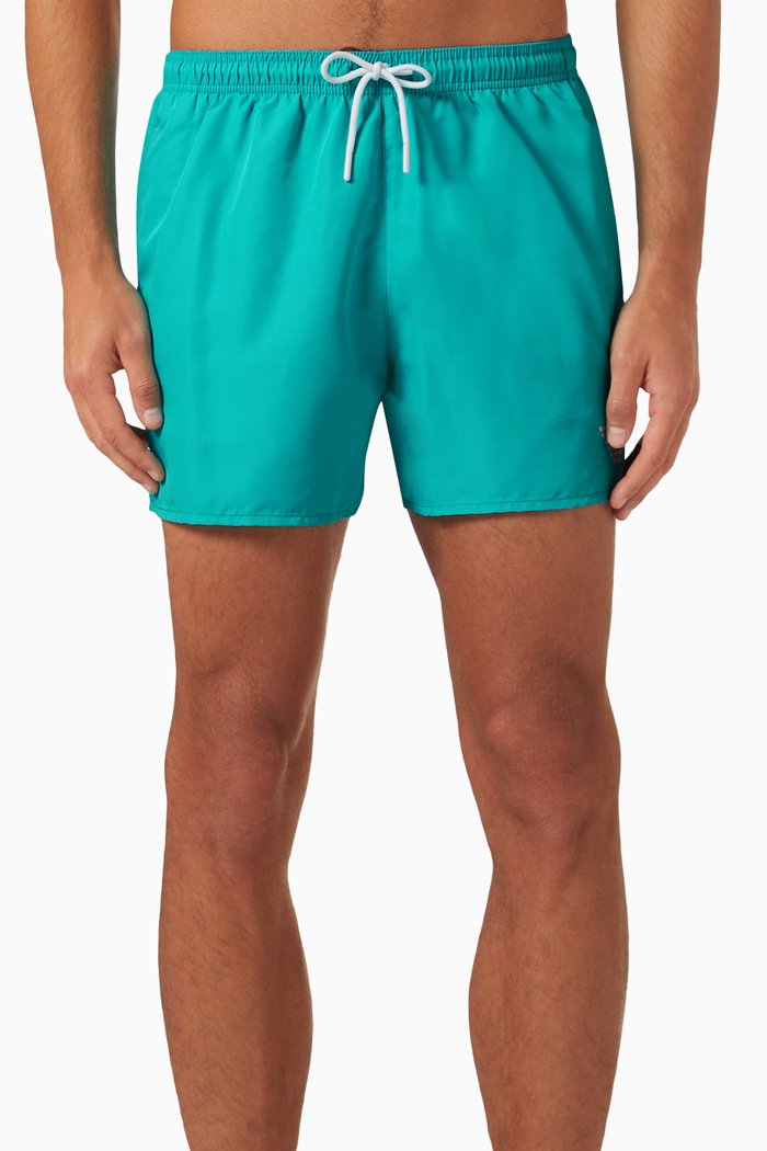 

Logo Swim Shorts in Nylon, Blue