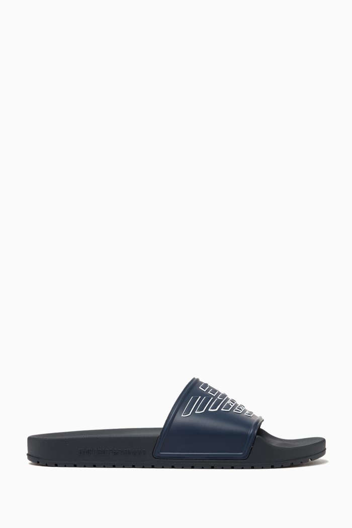 

Logo Slides in Rubber, Blue