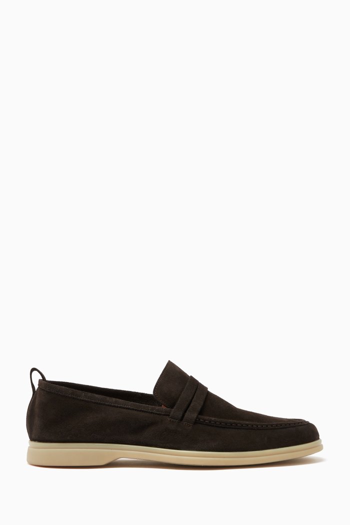

Emil Loafers in Suede, Brown
